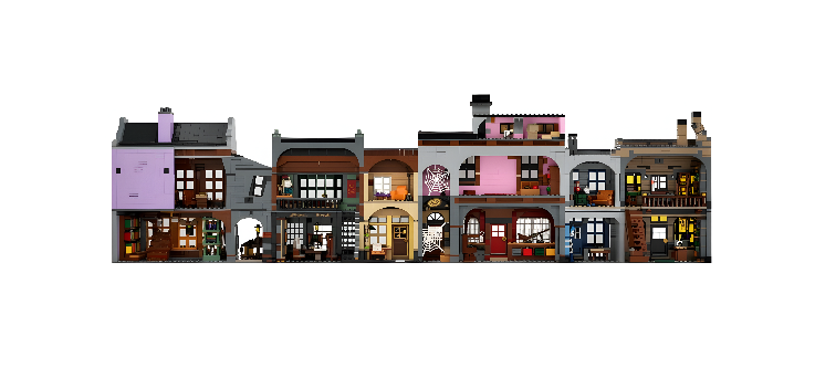 New Diagon Alley 75978