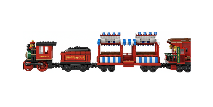 New Disney Train and Station 71044