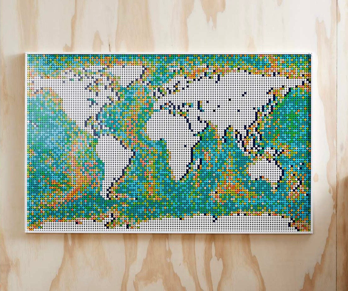 New World Map 31203