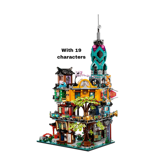 New NINJAGO City Gardens 71741