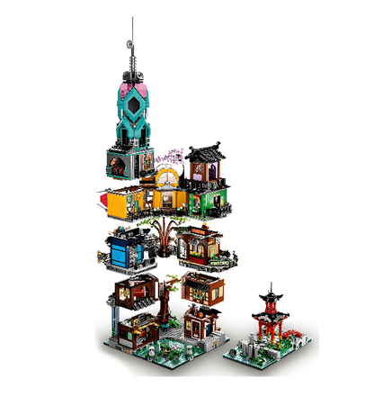 New NINJAGO City Gardens 71741