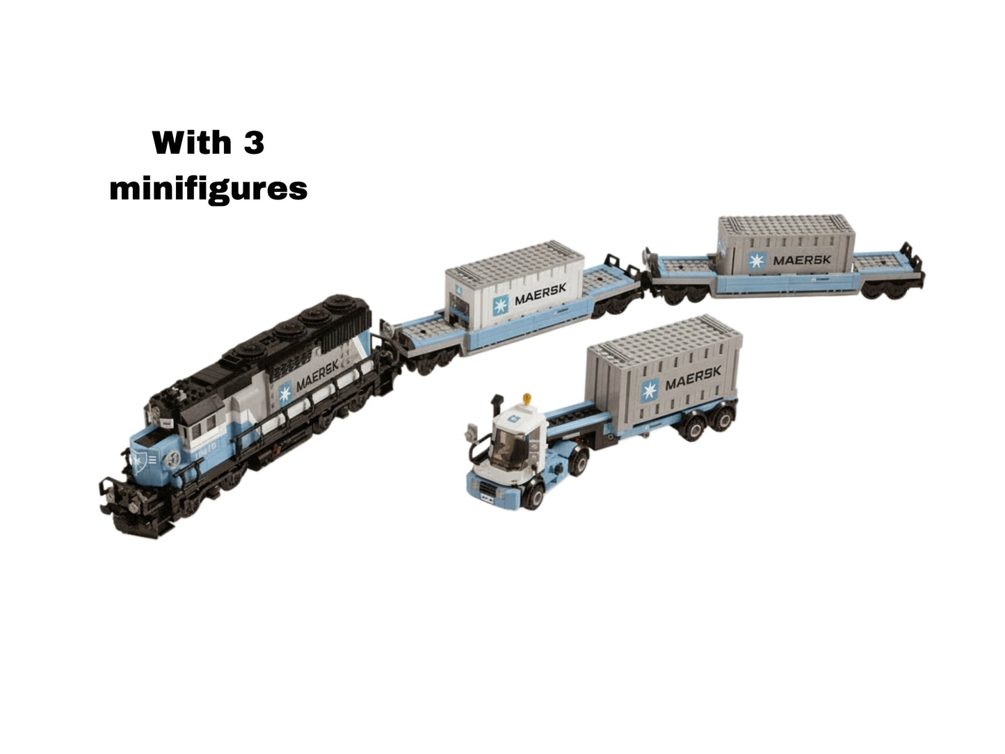 New Maersk Container Train 10219